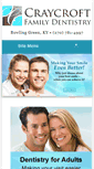 Mobile Screenshot of craycroftfamilydentistry.com